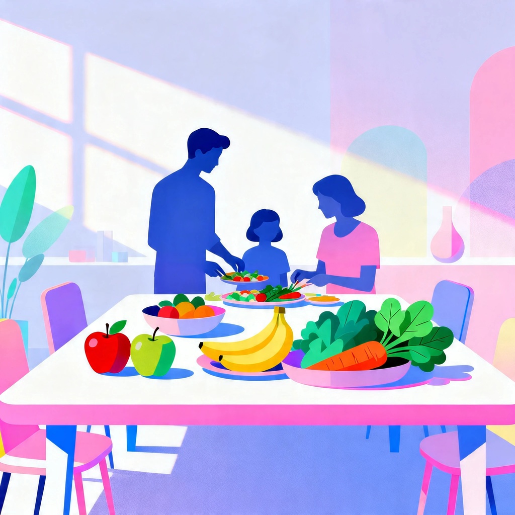 Korzyści zdrowego żywienia dla całej rodziny