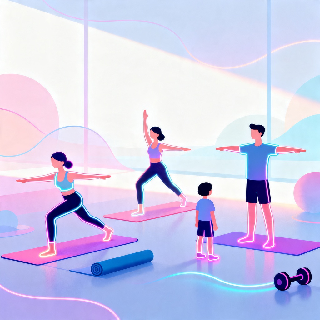 Najlepsze ćwiczenia dla całej rodziny